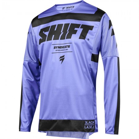 MTB/Motocross Shirt Lange Mouw SHIFT 3LACK LABEL STRIKE N003 2019